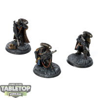 Space Marines - 3 Eliminators - teilweise bemalt