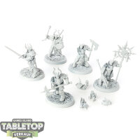 Slaves to Darkness - 5x Chaos Chosen - grundiert