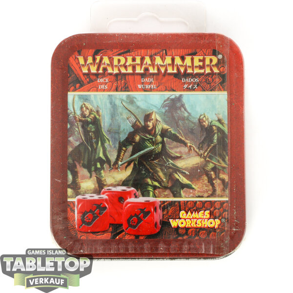 Spielzubehör - 10x Warhammer Fantasy Dice - Originalverpackt / Neu