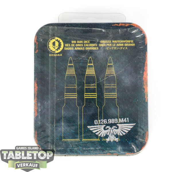 Spielzubehör - 7x Big Gun Dice - Originalverpackt / Neu
