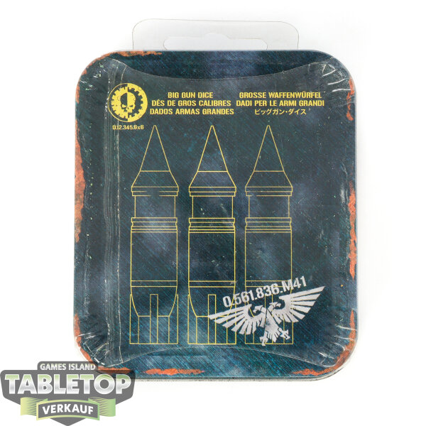 Spielzubehör - 7x Big Gun Dice - Originalverpackt / Neu