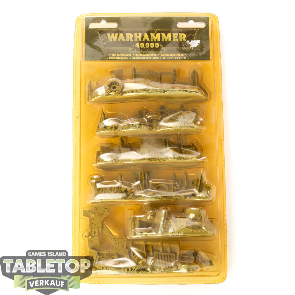 Gelände - 6x Ork Barricades - Originalverpackt / Neu