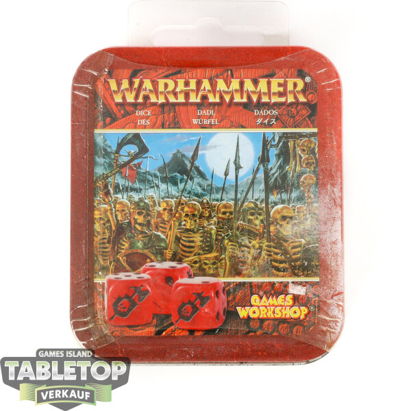 Spielzubehör - 10x Warhammer Fantasy Dice - Originalverpackt / Neu
