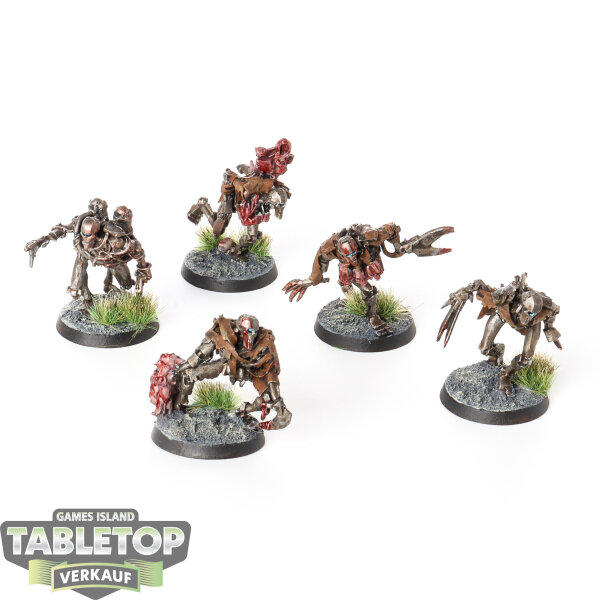 Necrons - 5x Flayed Ones - bemalt