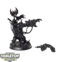 Orks - Ork Warboss with Attack Squig - klassisch - grundiert