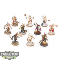Death Guard - 10x Poxwalkers - bemalt