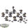 Slaves to Darkness - 10x Chaos Warriors - teilweise gebaut
