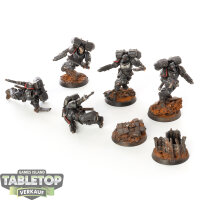 Dark Angels - 5x Assault Intercessors with Jump Packs -...