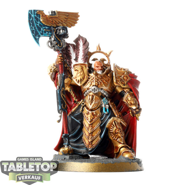 Adeptus Custodes - Captain-General Trajann Valoris - bemalt