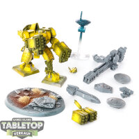 Tau Empire - XV88 Broadside Battlesuit - teilweise bemalt