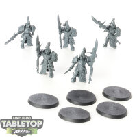 Adeptus Custodes - 5x Custodian Wardens - unbemalt