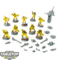 Tau Empire - 10x Pathfinder Team - teilweise bemalt