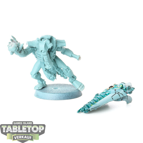 Necrons - Cryptek - klassisch - teilweise bemalt