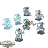 Necrons - 7x Immortals - teilweise bemalt