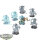 Necrons - 7x Immortals - teilweise bemalt