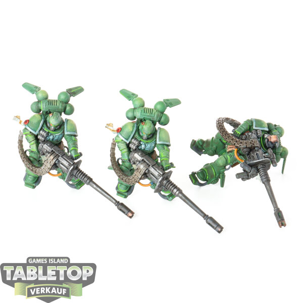 Space Marines - 3x Suppressors - bemalt