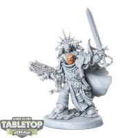 Black Templars - Black Templars Marshal - teilweise bemalt