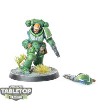Space Marines - Lieutenant - bemalt