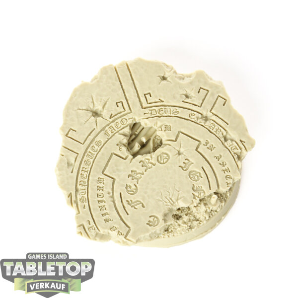 Bases - Temple Bases, Round 60mm  - unbemalt
