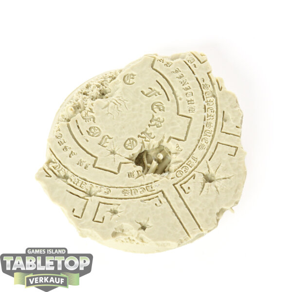 Bases - Temple Bases, Round 60mm  - unbemalt