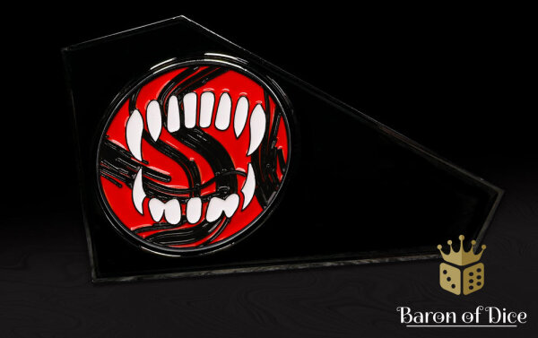 Baron of Dice – 3" Metal Wargaming Movement Gauge | Coin Compatible - Bloody Bite
