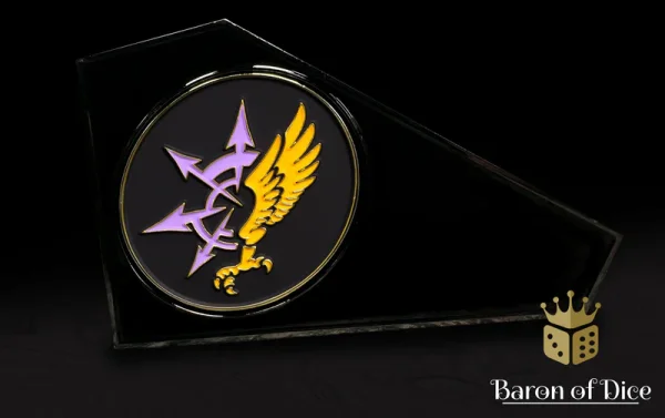 Baron of Dice – 3" Metal Wargaming Movement Gauge | Coin Compatible - Children of Chaos