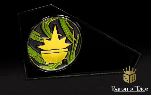 Baron of Dice – 3" Metal Wargaming Movement Gauge | Coin Compatible - Crucible Guard