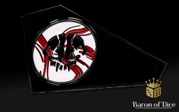 Baron of Dice – 3" Metal Wargaming Movement Gauge | Coin Compatible - Druze