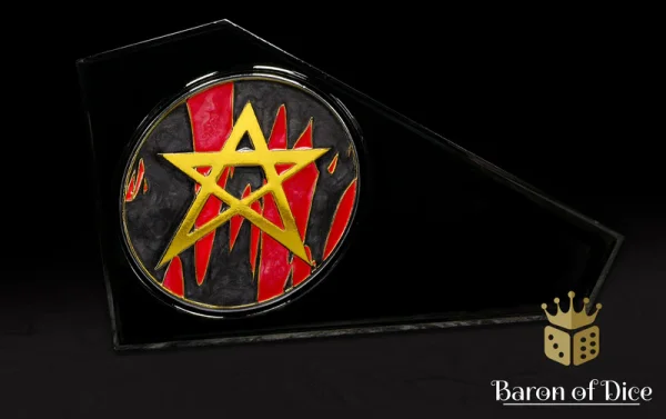 Baron of Dice – 3" Metal Wargaming Movement Gauge | Coin Compatible - Heretic Legion