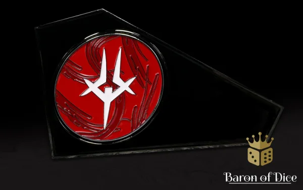Baron of Dice – 3" Metal Wargaming Movement Gauge | Coin Compatible - Infernals