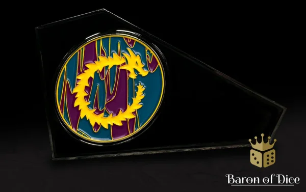 Baron of Dice – 3" Metal Wargaming Movement Gauge | Coin Compatible - Infinity Dragon