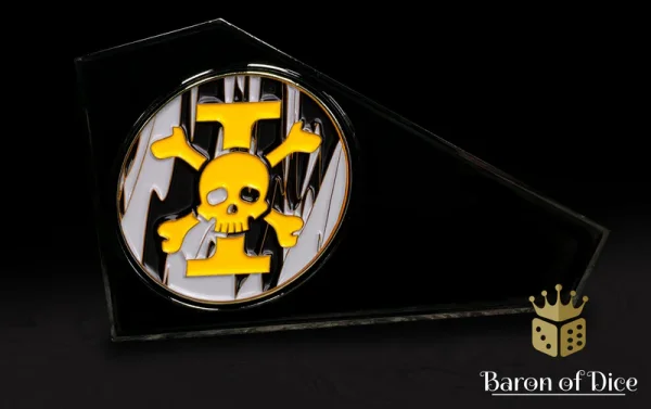 Baron of Dice – 3" Metal Wargaming Movement Gauge | Coin Compatible - Inquisition Order
