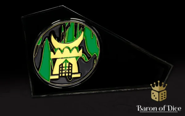 Baron of Dice – 3" Metal Wargaming Movement Gauge | Coin Compatible - Iron Sultanate