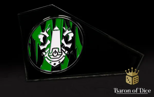 Baron of Dice – 3" Metal Wargaming Movement Gauge | Coin Compatible - Kithguard
