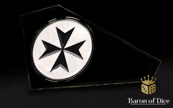 Baron of Dice – 3" Metal Wargaming Movement Gauge | Coin Compatible - Knights Templar