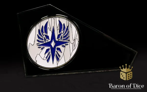 Baron of Dice – 3" Metal Wargaming Movement Gauge | Coin Compatible - Magical Elves