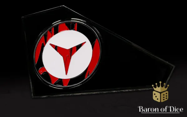 Baron of Dice – 3" Metal Wargaming Movement Gauge | Coin Compatible - Nomads