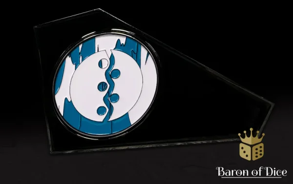 Baron of Dice – 3" Metal Wargaming Movement Gauge | Coin Compatible - PanOceania