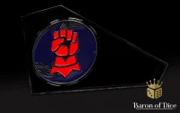 Baron of Dice – 3" Metal Wargaming Movement...