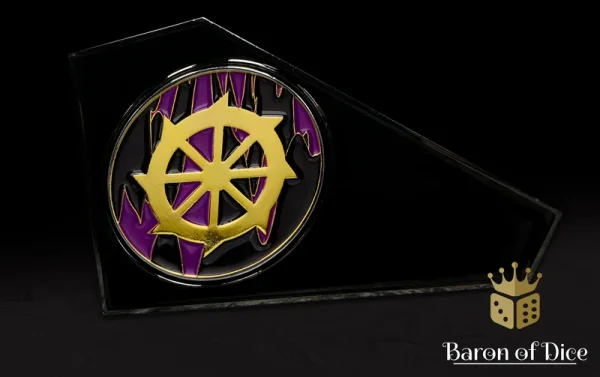 Baron of Dice – 3" Metal Wargaming Movement Gauge | Coin Compatible - Trench Pilgrims