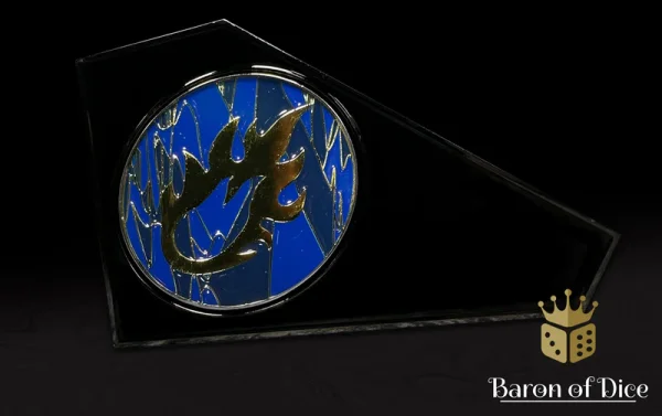 Baron of Dice – 3" Metal Wargaming Movement Gauge | Coin Compatible - Twin Comet