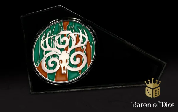 Baron of Dice – 3" Metal Wargaming Movement Gauge | Coin Compatible - Wild Hunt