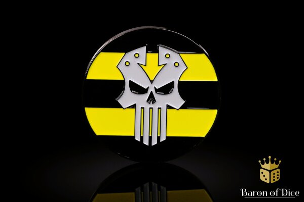 Baron of Dice - 40mm Missionsmarker Coin | Steel Renegades