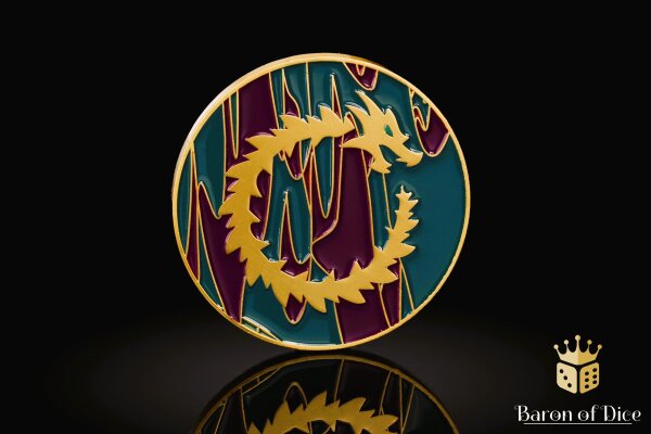 Baron of Dice - 40mm Missionsmarker Coin | Infinity Dragon
