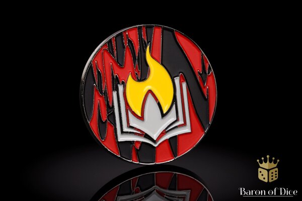 Baron of Dice - 40mm Missionsmarker Coin | Scorched Book