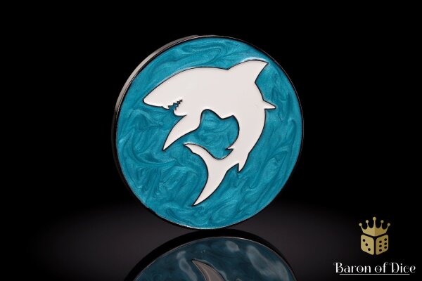 Baron of Dice - 40mm Missionsmarker Coin | Shark