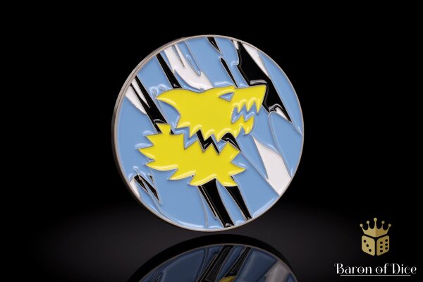 Baron of Dice - 40mm Missionsmarker Coin | Snow Wolf