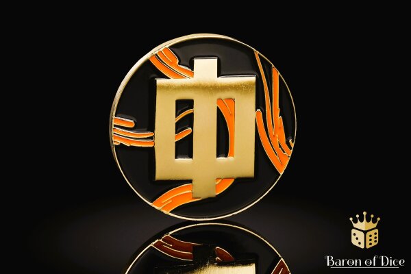 Baron of Dice - 40mm Missionsmarker Coin | Lava Rune