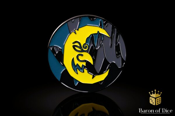 Baron of Dice - 40mm Missionsmarker Coin | Moon
