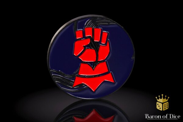 Baron of Dice - 40mm Missionsmarker Coin | Righteous Hands